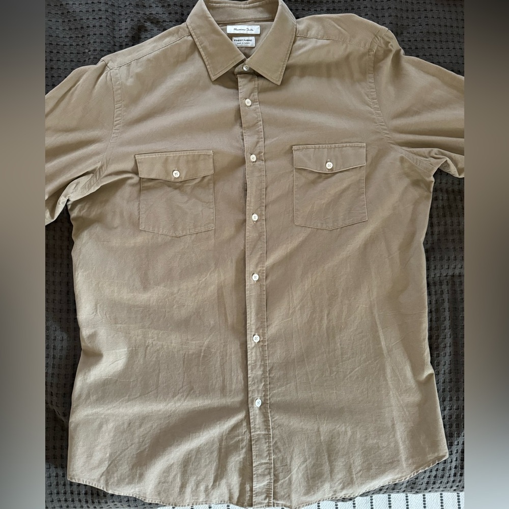 Massimo Dutti men slim fit shirt / Size L